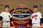 2011 Topps Lineage Baseball Hobby Box