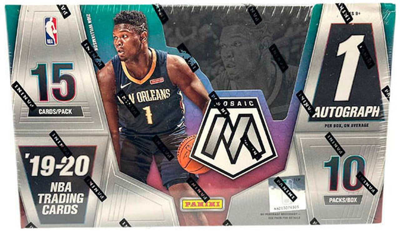 2019-20 Panini Mosaic Basketball Hobby Box