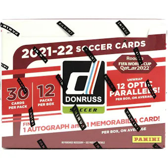 2021-22 Panini Donruss Soccer Hobby Box