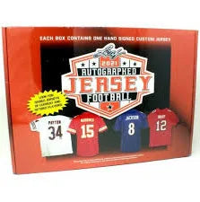 2021 Leaf Autographed Football Jersey Box
