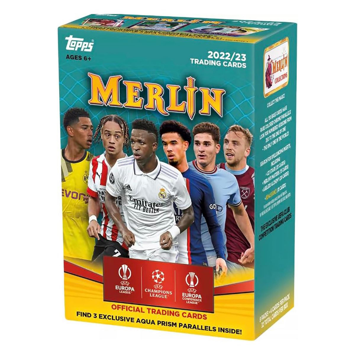 2022-23 Topps UEFA Club Competition Merlin Chrome Blaster Value Box