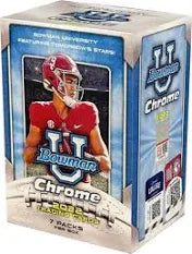 2022 Topps Bowman Chrome U Football Blaster Box