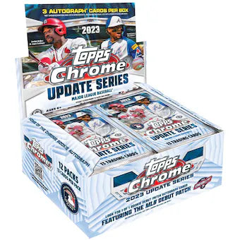 2023 Topps Chrome Update Series Baseball Jumbo Box