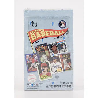 2023 Topps Archives Hobby Box - 2 On-Card Autos Per Box