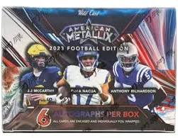 2023 Wild Card American Metallix Football Hobby Box