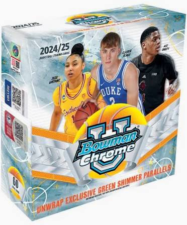 2024-25 Bowman University Chrome U Basketball Mega Box