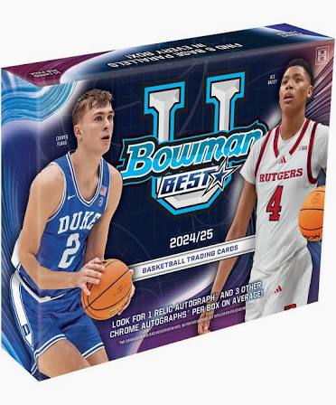 2024-25 Bowman University Best Basketball Hobby Box