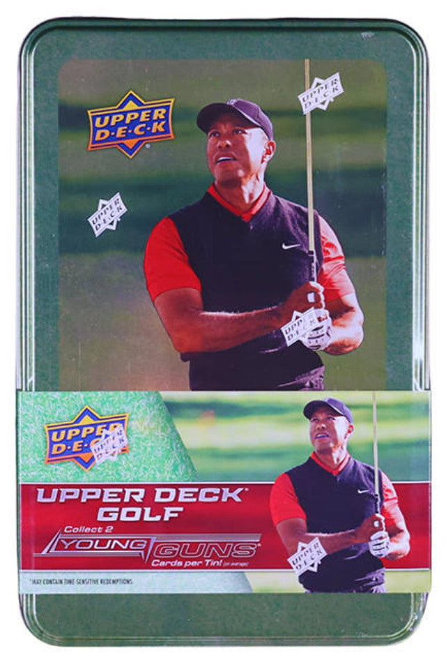 2024 Upper Deck Golf Tin - 9 Packs
