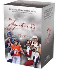 2024 Topps Signature Class Football Blaster Box