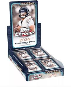 2024 Topps Chrome Football Hobby Box