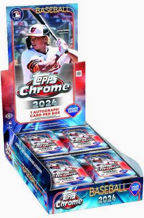2024 Topps Chrome Update Baseballl Hobby Box
