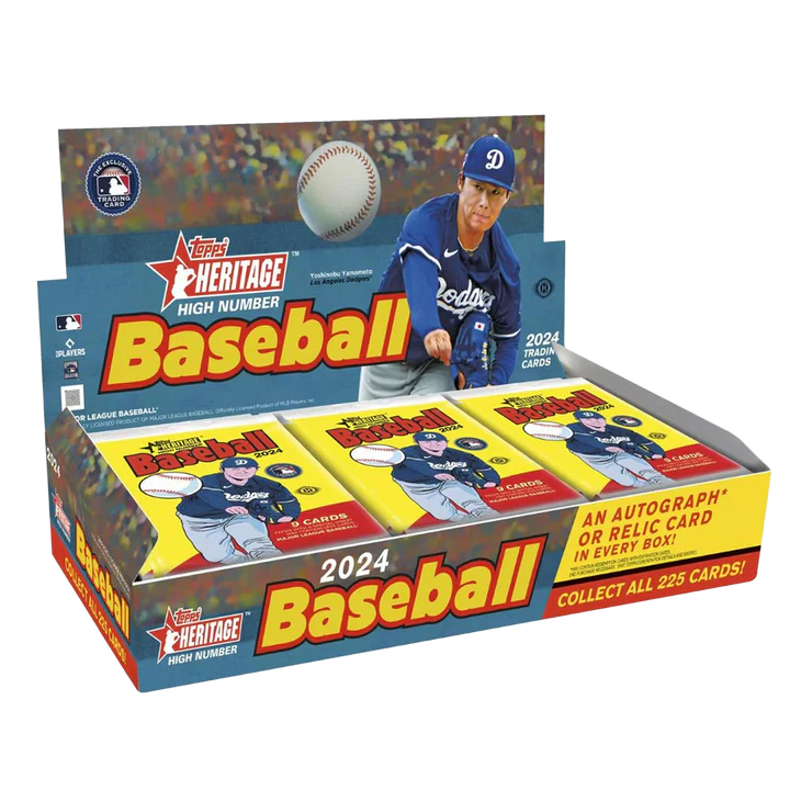 2024 Topps Heritage High Number Baseball Hobby Box