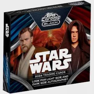 2024 Topps Star Wars Chrome Black Hobby Box