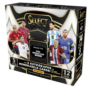 2025-26 Panini Select Road To The World Cup Soccer Hobby Box