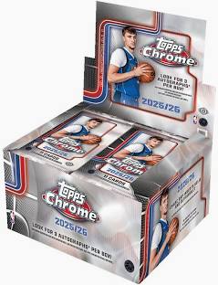 2025-26 Topps Chrome Basketball Jumbo Hobby Box