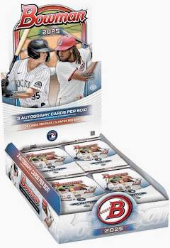 2025 Bowman Baseball Jumbo Hobby Box