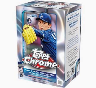 2025 Topps Chrome Baseball Blaster Box