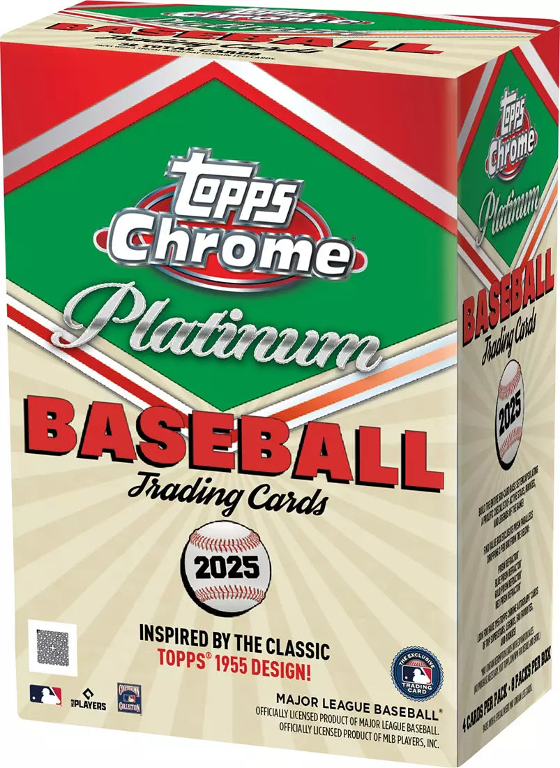 2025 Topps Chrome Platinum '55 Baseball Blaster Box
