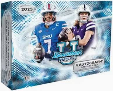 2025 Bowman University Best Football Hobby Box