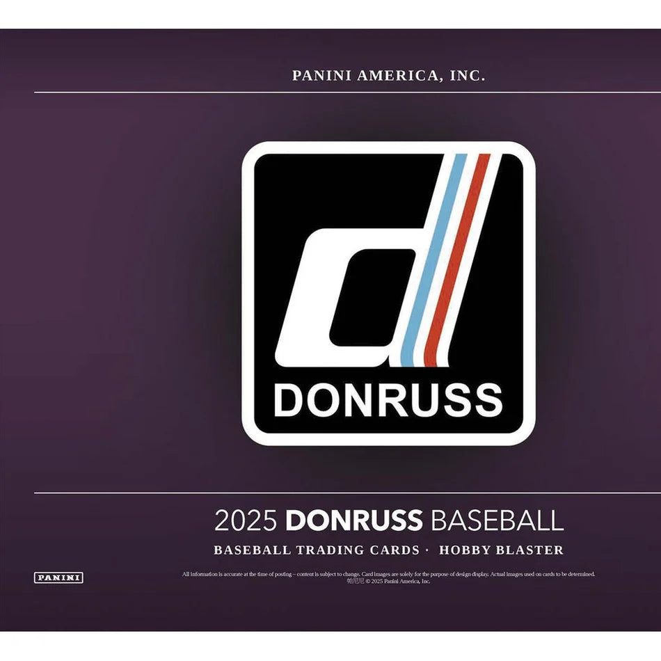2025 Panini Donruss Baseball Blaster Box