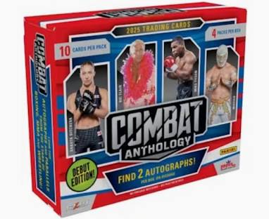 2025 Panini Combat Anthology Hobby Box