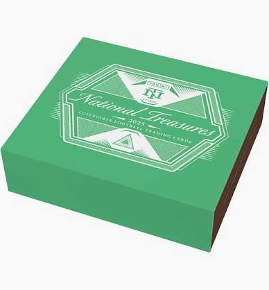2025 Panini National Treasure Collegiate Football Hobby Box