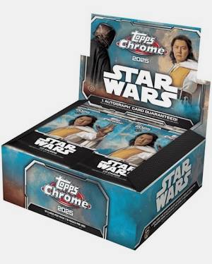 2025 Topps Star Wars Chrome Hobby Box