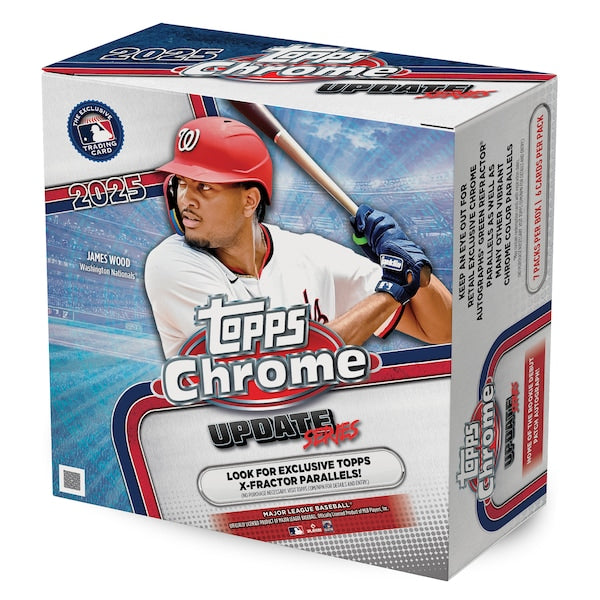 2025 Topps Chrome Update Baseball Mega Box