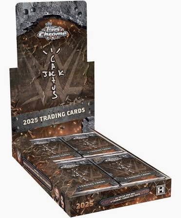 2025 Topps Chrome WWE x Cactus Jack Hobby Box