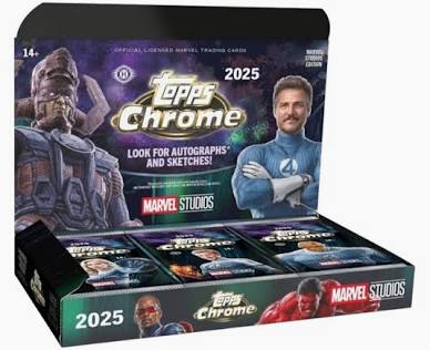 2025 Topps Chrome Marvel Studios Hobby Box