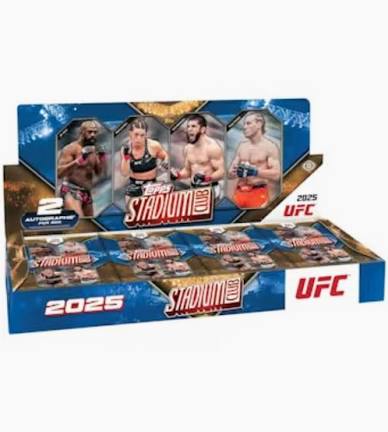 2025 Topps Stadium Club UFC Hobby Box