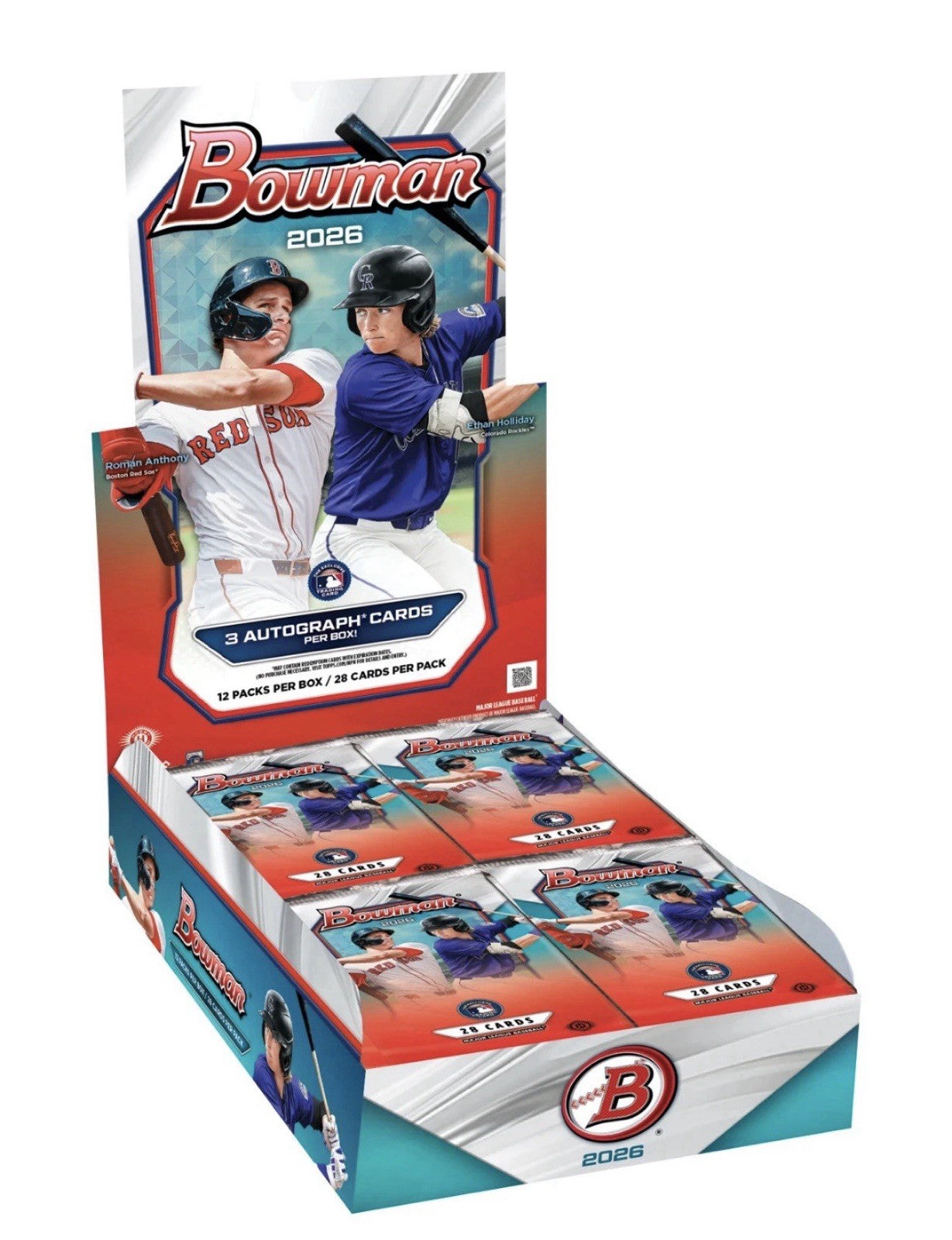 2026 Bowman Baseball Jumbo Hobby Box