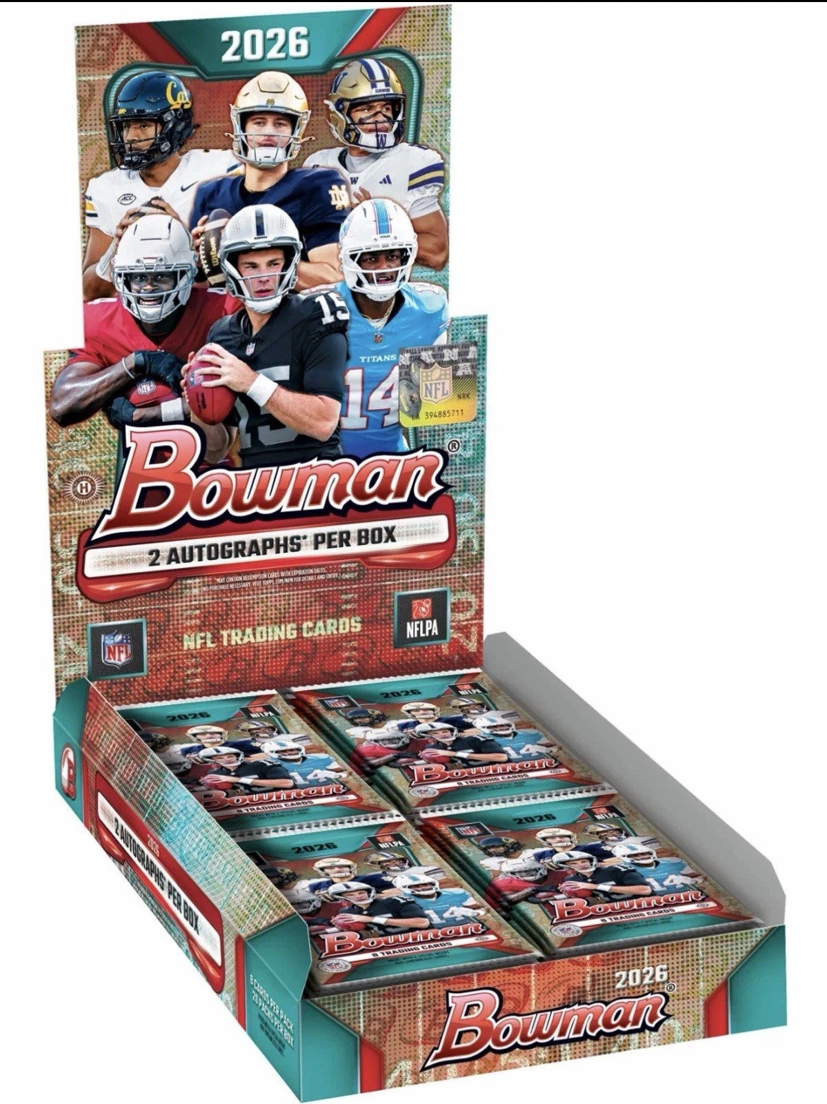 2026 Bowman Football Hobby Box