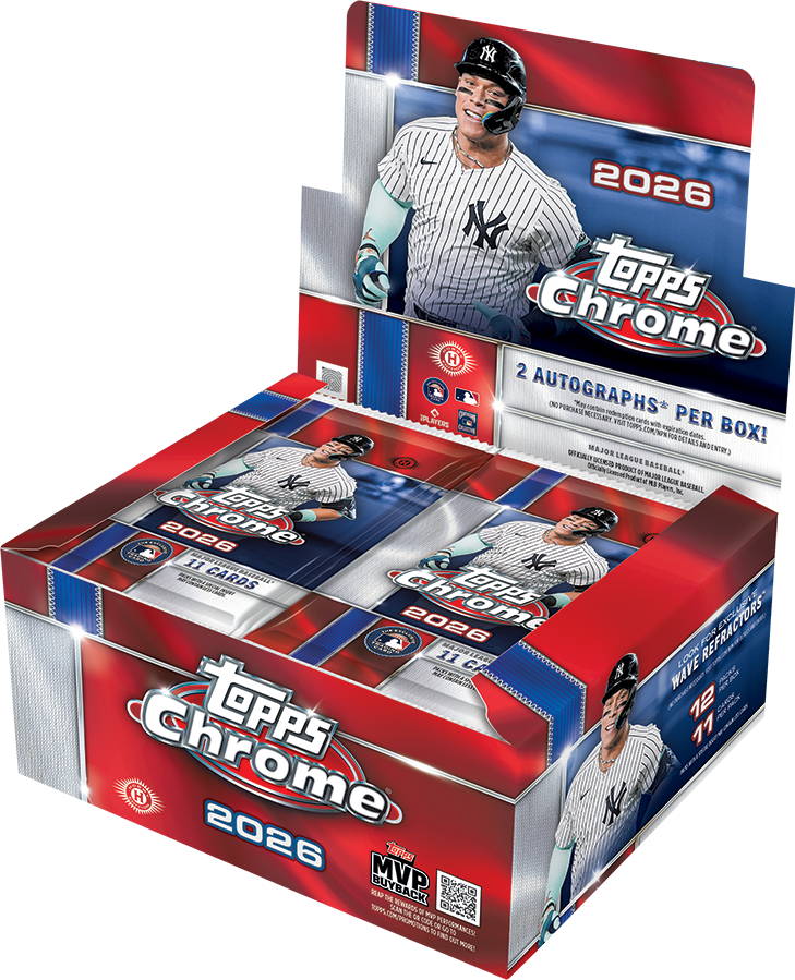 2026 Topps Chrome Baseball Jumbo Hobby Box