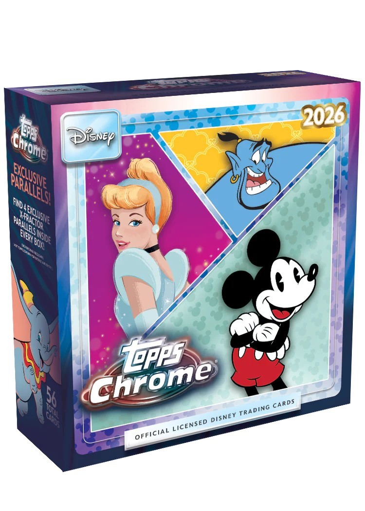 2026 Topps Chrome Disney Mega Box