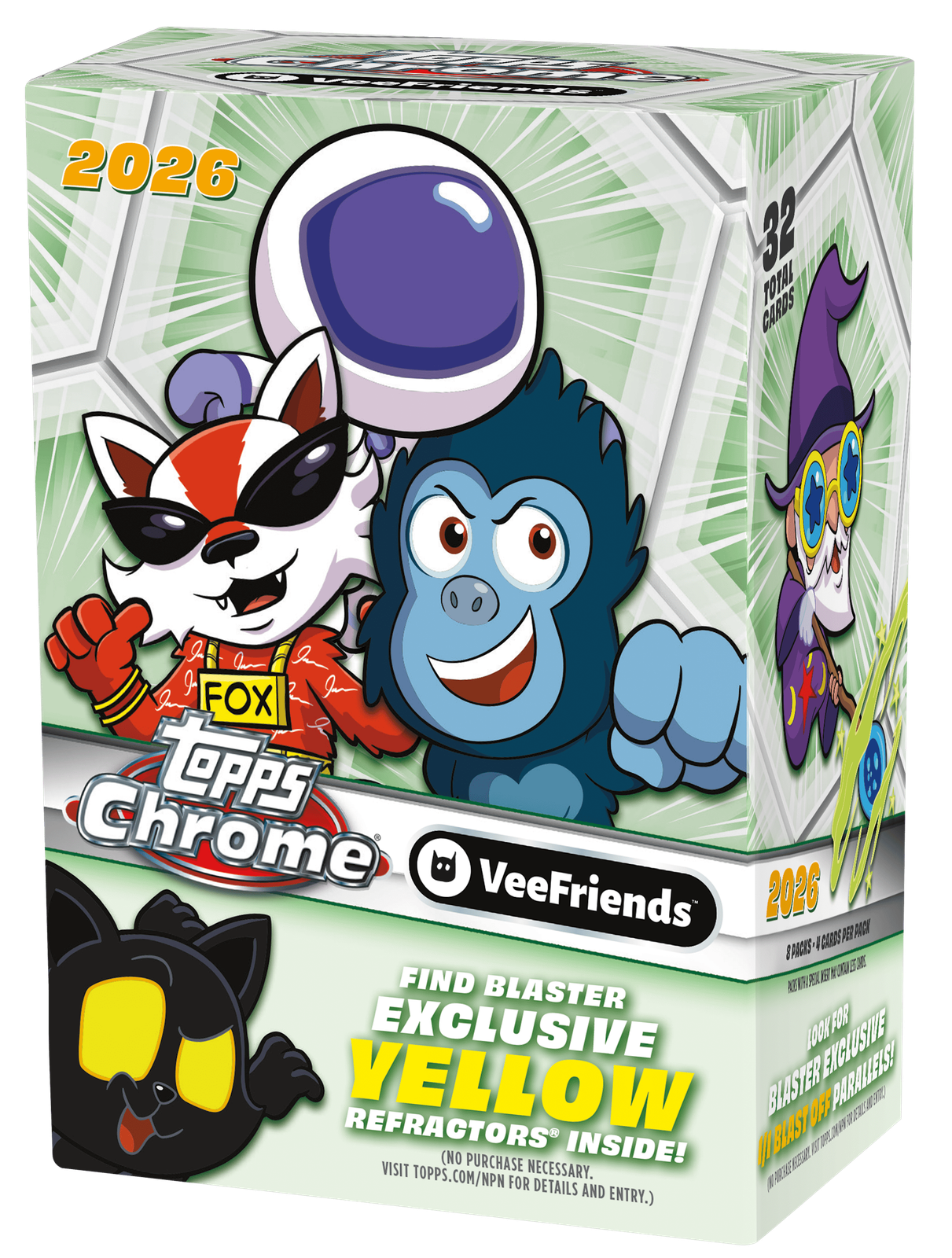 2026 Topps Chrome Veefriends Blaster Box