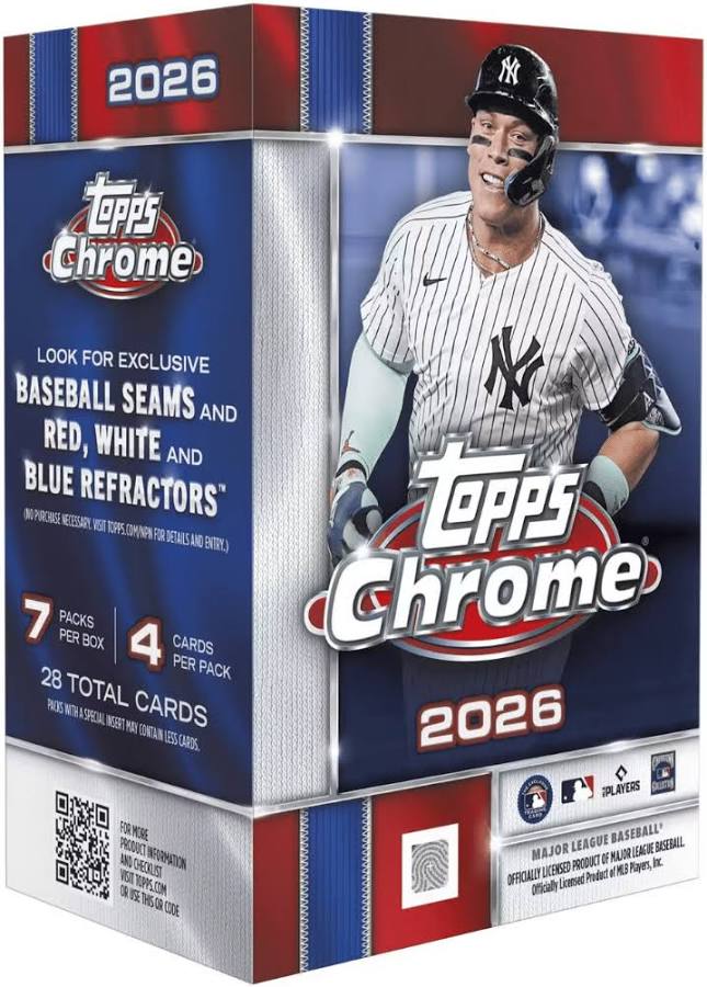 2026 Topps Chrome Baseball Blaster Box