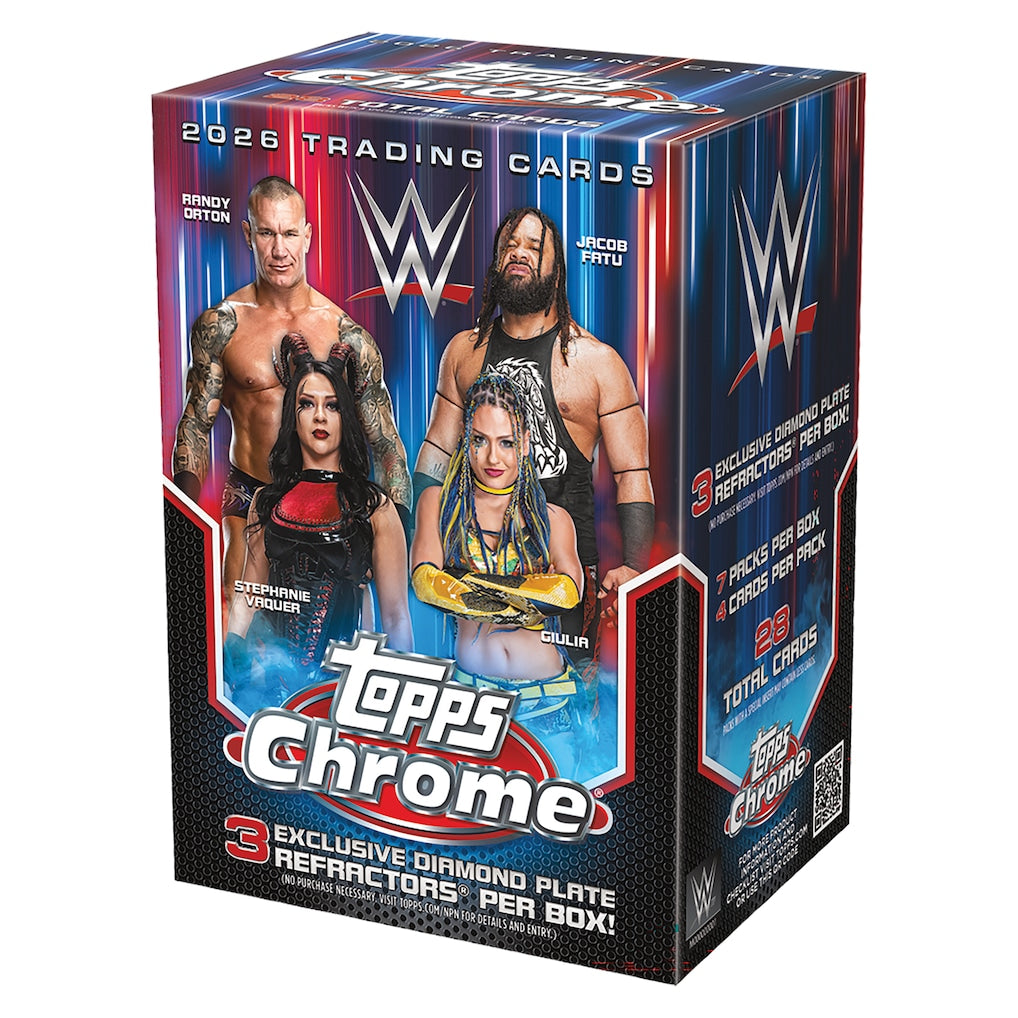 2026 Topps Chrome WWE Blaster Box
