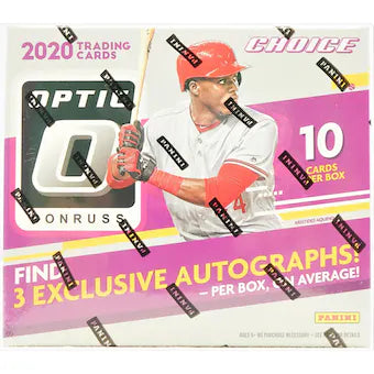 2020 Panini Optic Donruss Choice Baseball Hobby Box