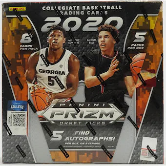 2020 Panini Prizm Draft Picks Collegiate Basketball Hobby Box