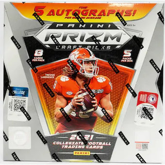 2021 Panini Prizm Draft Picks Collegiate Football Hobby Box