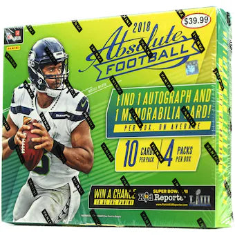 2018 Panini Absolute Football Longevity Box