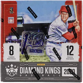 2020 Panini Diamond Kings Baseball 1st Off The Line Hobby Box