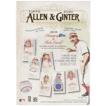 2020 Topps Allen and Ginter Baseball Blaster Box