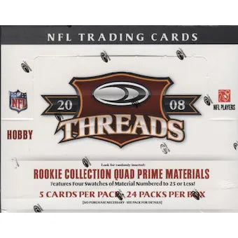 2008 Donruss Threads Football Hobby Box