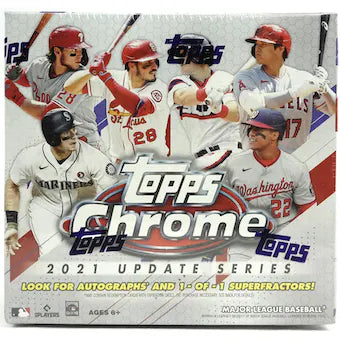 2021 Topps Chrome Update Series Mega Box