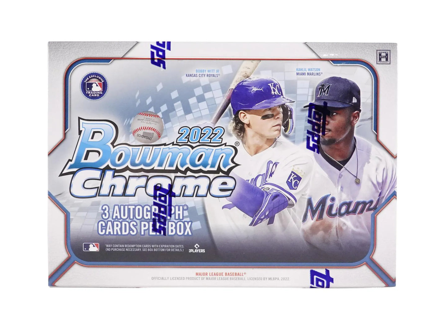 2022 Topps Bowman Chrome Baseball HTA Choice Box