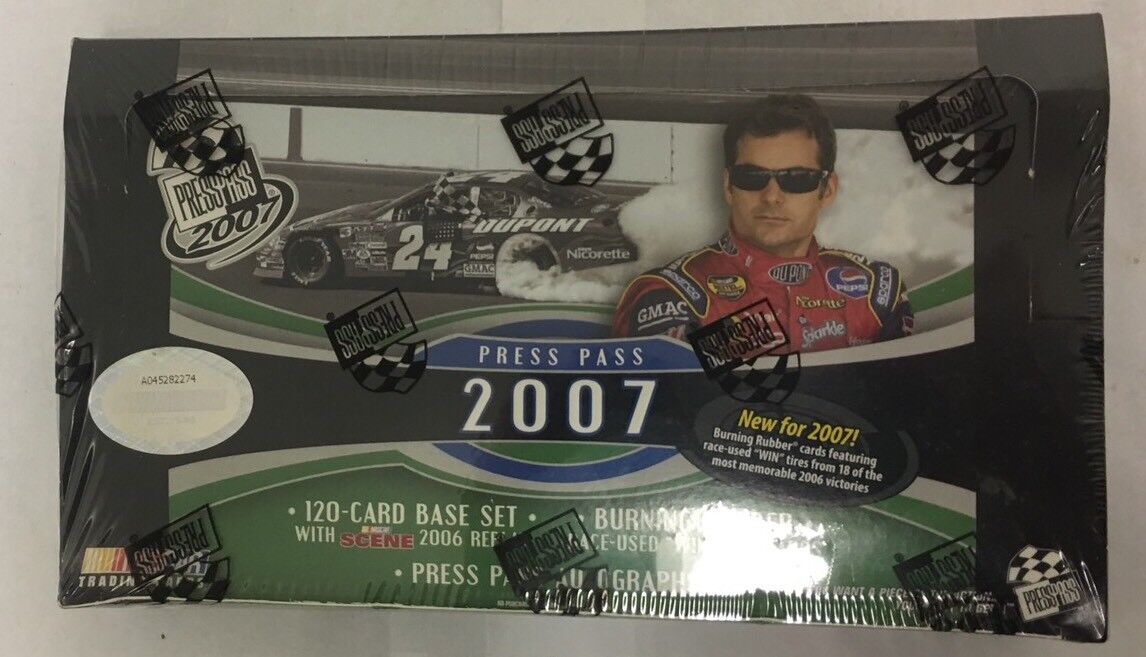 2007 Press Pass Nascar Racing Hobby Box