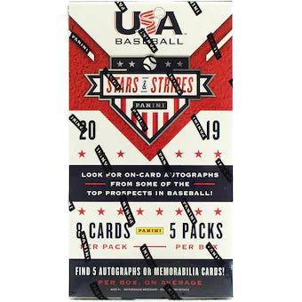 2019 Panini USA Stars and Stripes Baseball Hobby Box