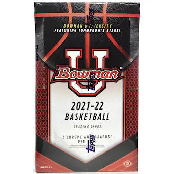2021-22 Topps Bowman University Basketball Hobby Box